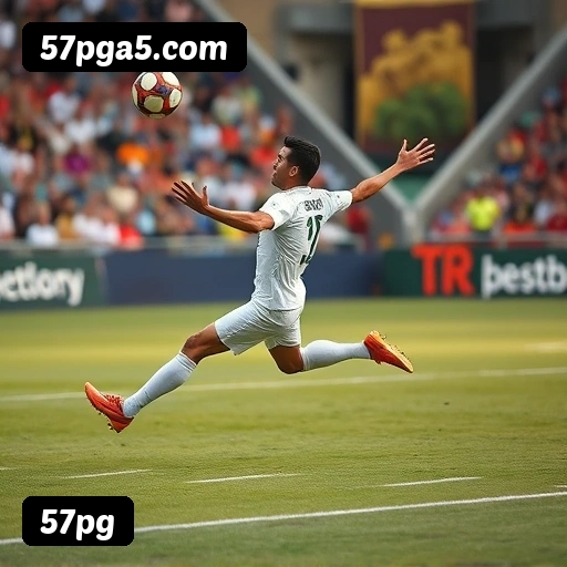 App 57pg para iOS e Android — interface mobile, login biométrico e PIX integrado